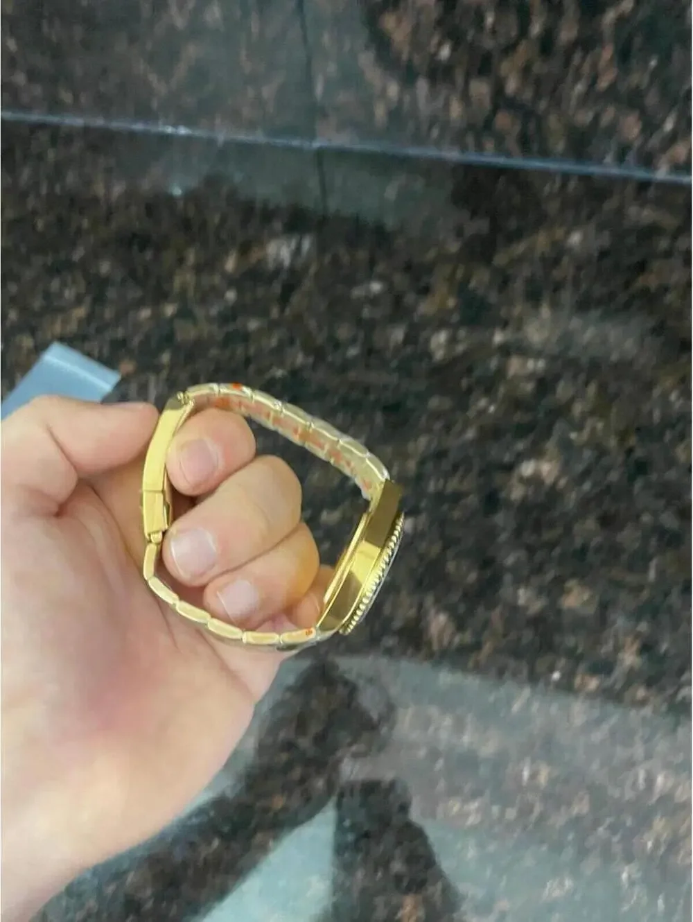 Mechanical Watch with Stainless Steel Band and Sapphire Crystal stock 324